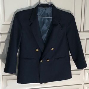 Boys Navy Blue Blazer size 10 husky